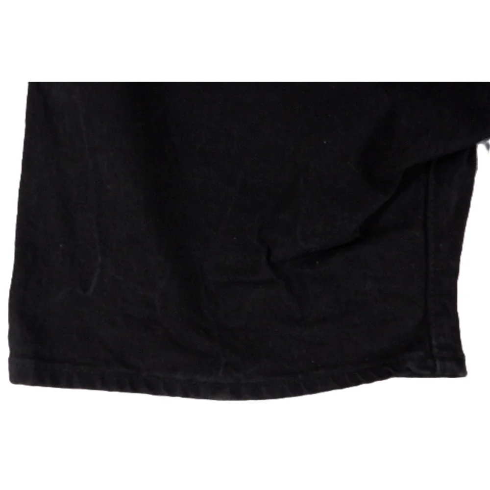 Levis 501 Denim Shorts Men W38 L9 Black Button Fly Cotton Blend Summer Jorts